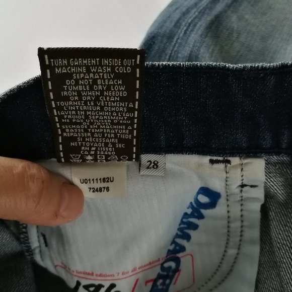 7 For All Mankind Rocker Limited 28 - Picture 9 of 12